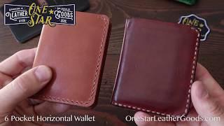 6 Pocket Horizontal Wallet