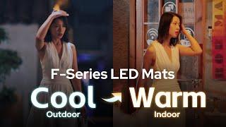 F-Series LED mats: from cool to warm