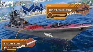 September Battlepass Ship! RF TARK Kirov Overview and Gameplay | Modern Warships Alpha Test