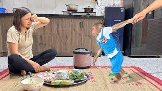 Unbelievable! CUTIS Monkey has special smart action to mend parents' relationship