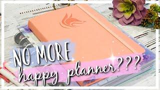 NO MORE HAPPY PLANNER??? // HAPPY PLANNER BULLET JOURNAL HYBRID // CLEVER FOX PLANNER 2019