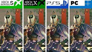 Kunitsu-gami Path Of The Goddess | PS5 - Xbox Series S/X - PC | Graphics Comparison