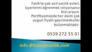 Sahibinden Fatih Çapa Şehremini´de  Kiralık İşyeri