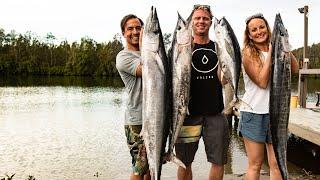 Spearfishing Wahoo, an emotional rollercoaster! Catch n Cook Sushi Rolls (Underwater Ally) Ep.25