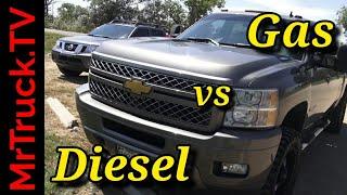 MrTruck debates, gas versus diesel engine. Which is better?