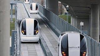 Unmanned automatic taxi at London airport