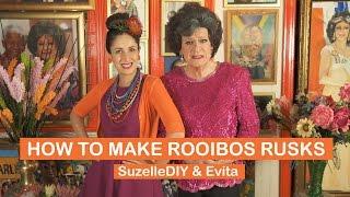 How to make Rooibos Rusks with Evita Bezuidenhout