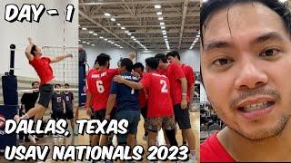 USAV Nationals 2023 - Day 1 - Volleyball Vlog