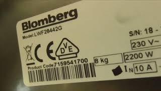 Euronics Blomberg 1-8kg 1400 LWI28441 , Blomberg 1-8kg 1400 LWF28442G