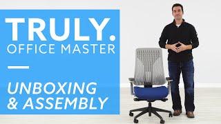 Office Master OM Truly Office Chair Unboxing and Assembly Guide