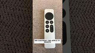 Apple Remote Reset | Fix volume button #Appletv