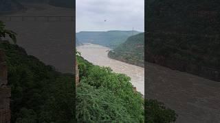 Srisailam Dam 10 gates opened(06-08-24) | Krishna River #river #srisailam #dam #gates