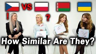 Czech Language | Can Ukrainian, Polish and Belarusian Speakers Understand It? (Slavic Languages)