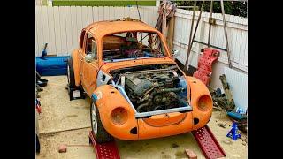 The Mutt Ep28. VW Beetle BMW Z3 Bodyswap. The next chapter.