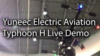 [Computex 2016] Yuneec Electric Aviation Typhoon H Live Demo