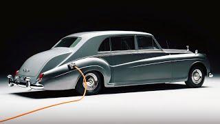 Fully electric Rolls-Royce Phantom V by Lunaz