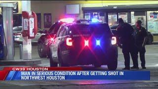 Man in serious condition after getting shot in NW Houston | CW39 Houston