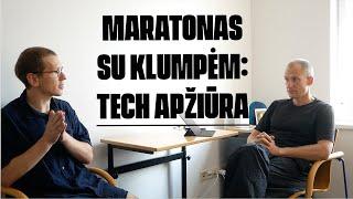 Ar įmanoma nubėgti maratoną su klumpėmis: tech apžiūra