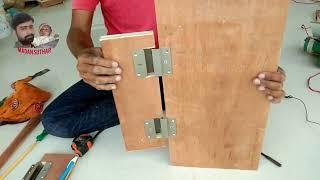 duck Hinges kaise lagate Hain how to install Duck Hinges In door