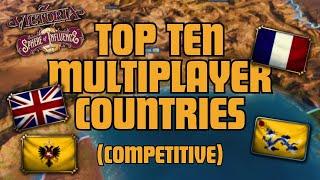 Top Ten Multiplayer Countries - 3v3v3 is BACK!