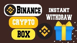 Today new crypto box code | Binance Crypto Box code Free | Binance Gift Box Code