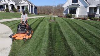 $228 An Hour Mowing Account ► Using The New 37 HP Vride!