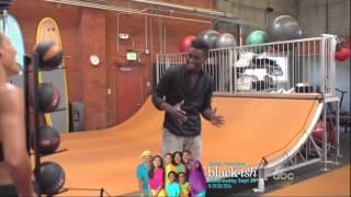 Keo Motsepe and Lolo Jones 1st meeting on DWTS 9 15 14