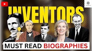 Must Read Inspiring Biographies of Famous Inventors | Books on Inventors   #books #youtubechannel