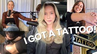 Getting Matching BFF Tattoos! + Night Time Heatless Hair Routine!