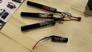 Titan Power at SHOT Show 2019 (batteries for airsoft guns)