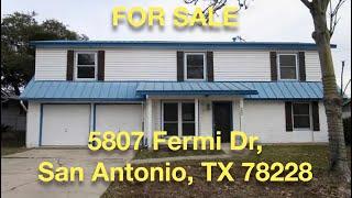 REDUCED San Antonio HUD Homes -- HUD King tours 5807 Fermi Dr