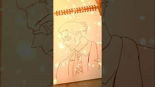 nanami drawing from jjk can dare anime 