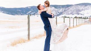 Elegant Winter Wedding in Colorado Springs (FULL HIGHLIGHT)