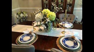 Decorate Your Dining Room Table: ***2 Ways with Stunning Results!!!***