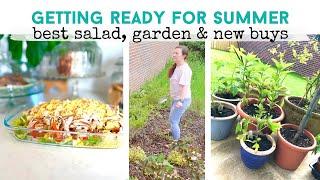 GETTING READY FOR SUMMER I Summer Shopping | Best Salad Ever | Garden Chat