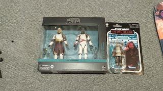 Star wars black series/vintage collection haul unboxing