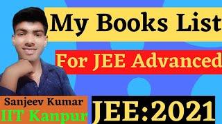 My Book List For IIT JEE Advanced|| Best Books for IIT JEE Advanced||#jeeadvanced #iitjee