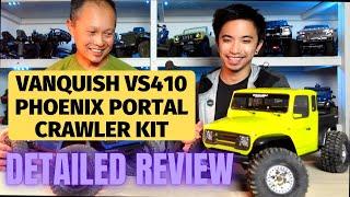 Vanquish VS4-10 Phoenix Full Review - build, test run and pros and cons of the scale rc crawler