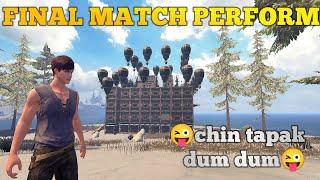 FINAL MATCH PERFORM || LAST DAY RULES SURVIVAL GAMEPLAY