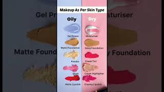 Makeup as per skin type #beauty9 #stepbystepmakeup #bignermakeup