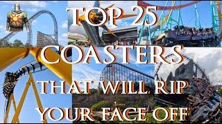 My Top 25 Roller Coasters