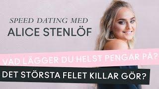 Speed dating with Alice Stenlöf
