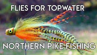 Topwater Flies for Northern Pike