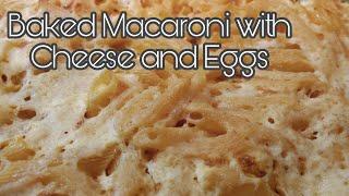 Baked Macaroni with Cheese and Egg I Makaroni Tava so sirenje I jajca | Macedonian Cuisine