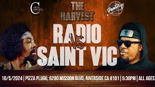 Radio Vs Sant Vic | The Harvest | Hosted By TBG | Casual Conflicts Rap Battle