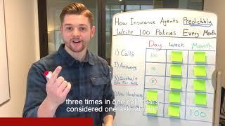 How Insurance Agents Predictably Write 100 Policies Per Month