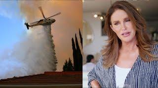 Kim Kardashian FORCED To Evacuate & Caitlyn Jenner’s House BURNS DOWN!