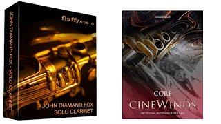 Cinesamples Cinewinds vs Fluffy Audio Clarinet Solo - Comparison - Demo - Test