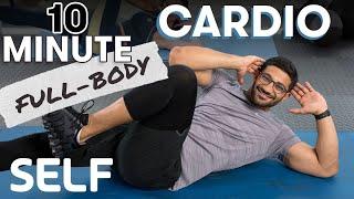 10-Minute Full-Body HIIT Workout at Home - No Equipment | SELF