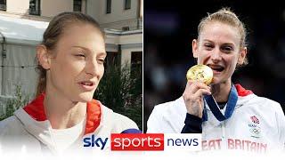 "I just can't believe it" | Bryony Page on winning gold in women's trampoline final at Paris 2024